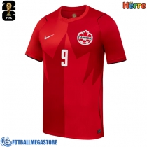 Fotballdrakt Herre Canada Cyle Larin #9 Hjemmedrakt VM 2026 Kortermet
